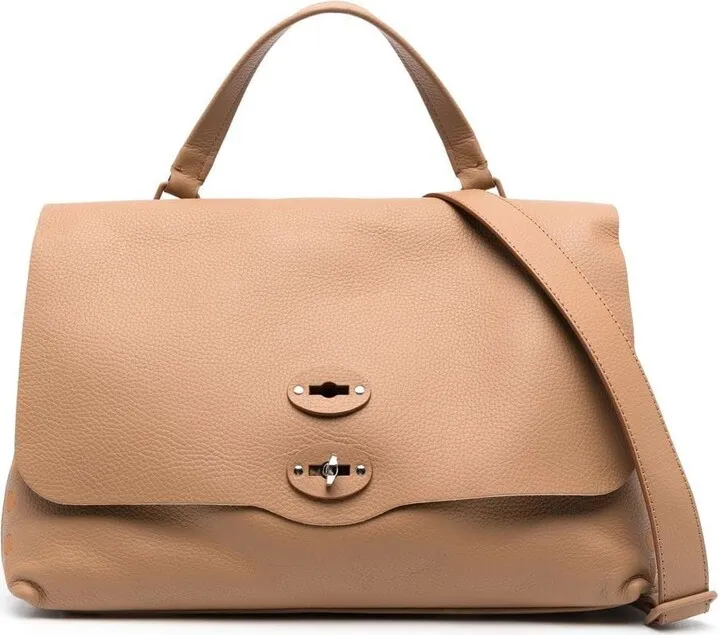 Postina leather tote bag