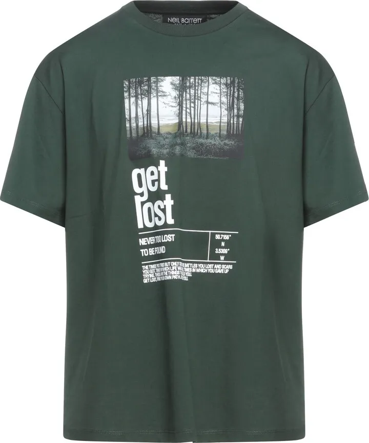 T-shirt Dark Green