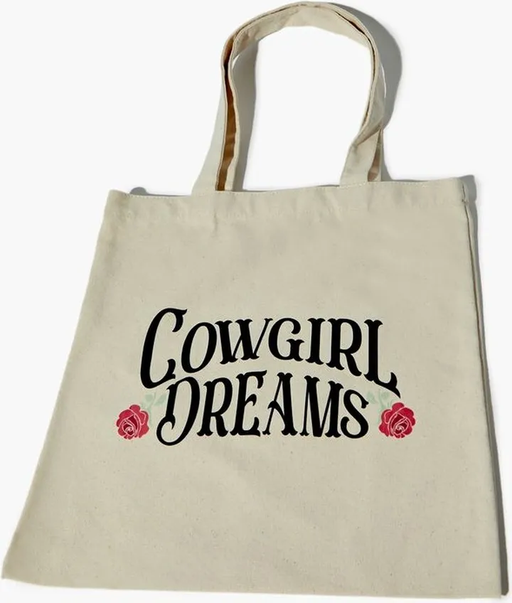 Cowgirl Dreams Graphic Tote Bag