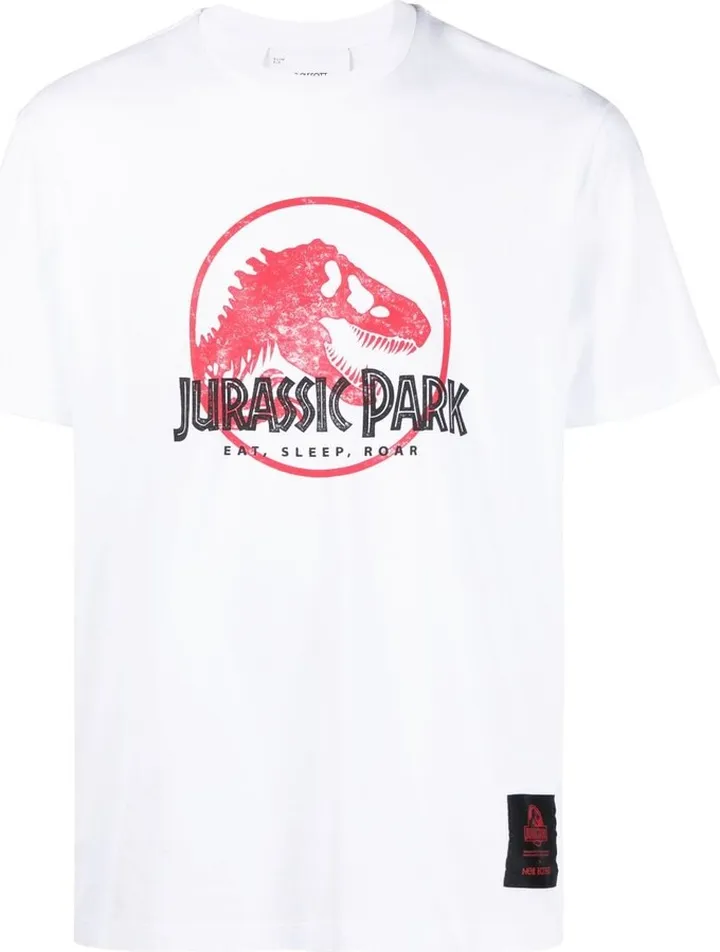 Jurassic Park print T-shirt