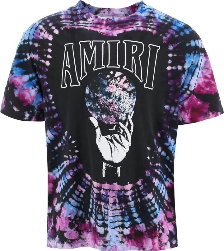 Amiri Tie-Dye Crystal Ball T-Shirt