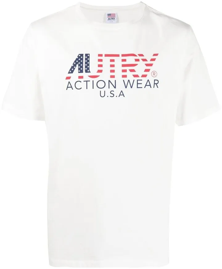 logo-print short-sleeve T-shirt