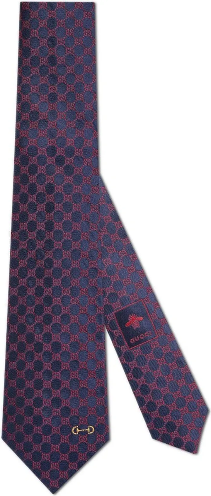 GG silk jacquard tie