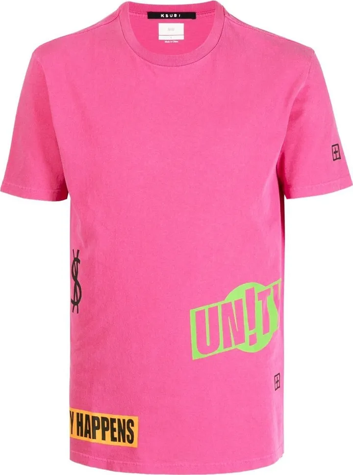 cotton graphic-print T-shirt