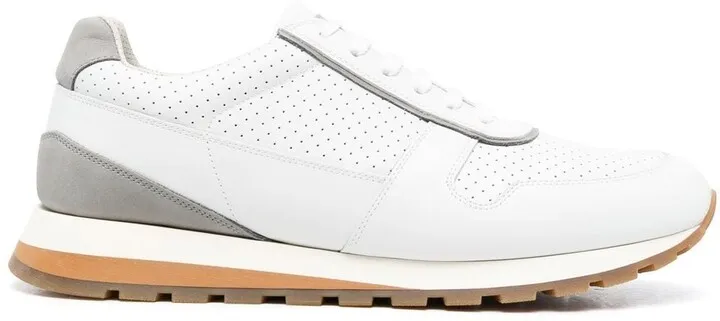 Panelled Low-Top Sneakers