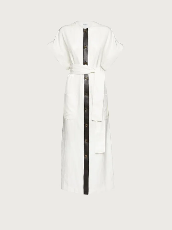 Ferragamo Women Long dress White