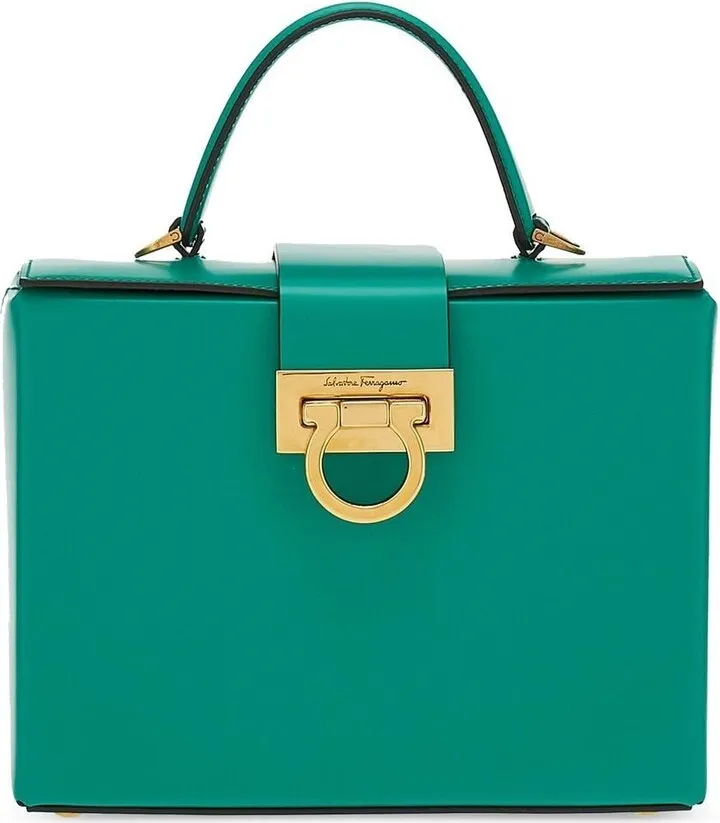 Gancini flip-lock tote bag