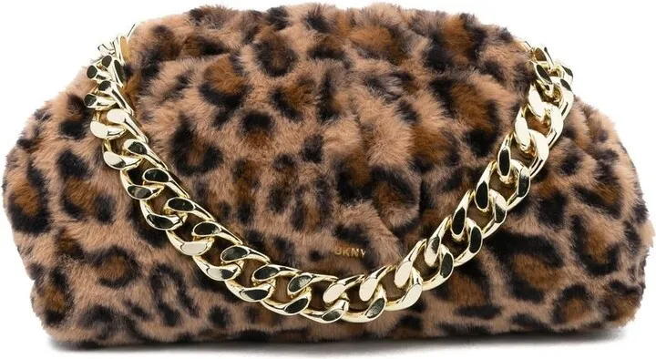Presley faux-fur shoulder bag