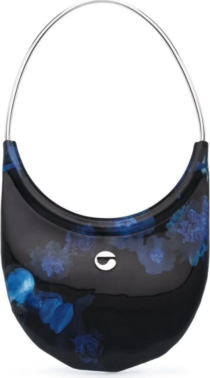 Floral-Print Shoulder Bag
