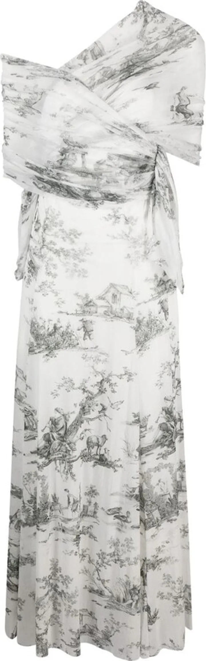 Floral-Print Maxi Dress