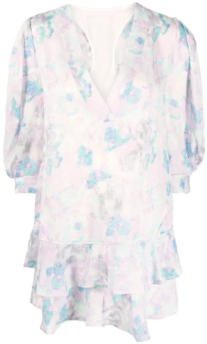 Oslona floral-print dress