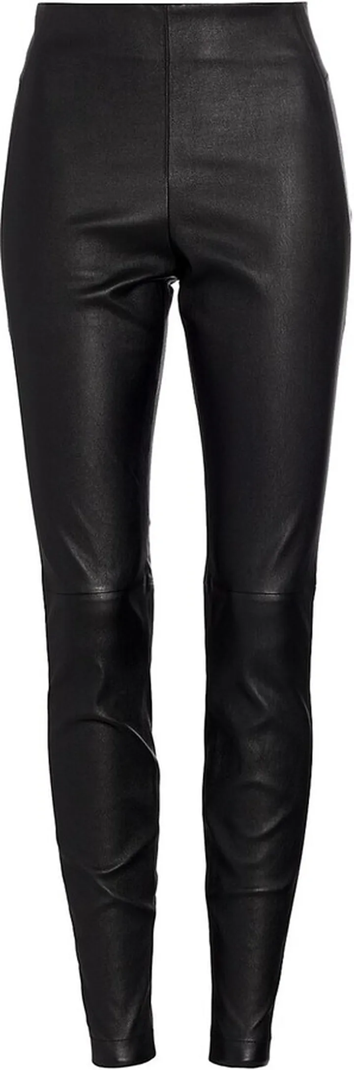 Greenwich Ankle-Crop Leather Pants