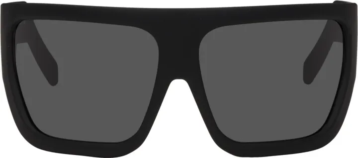 Rick Owens Black Davis Sunglasses