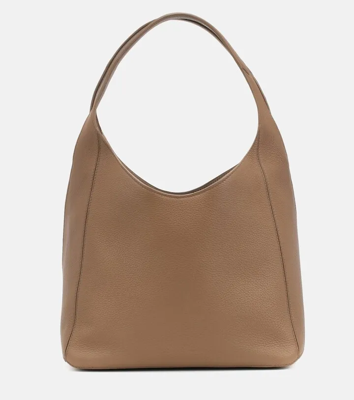 Leather shoulder bag