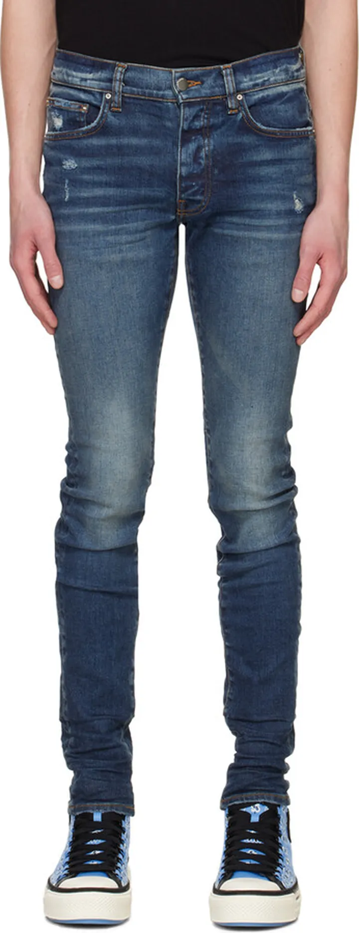 AMIRI Indigo Stack Jeans