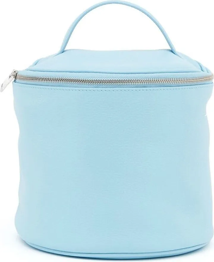 Hat Box leather bag