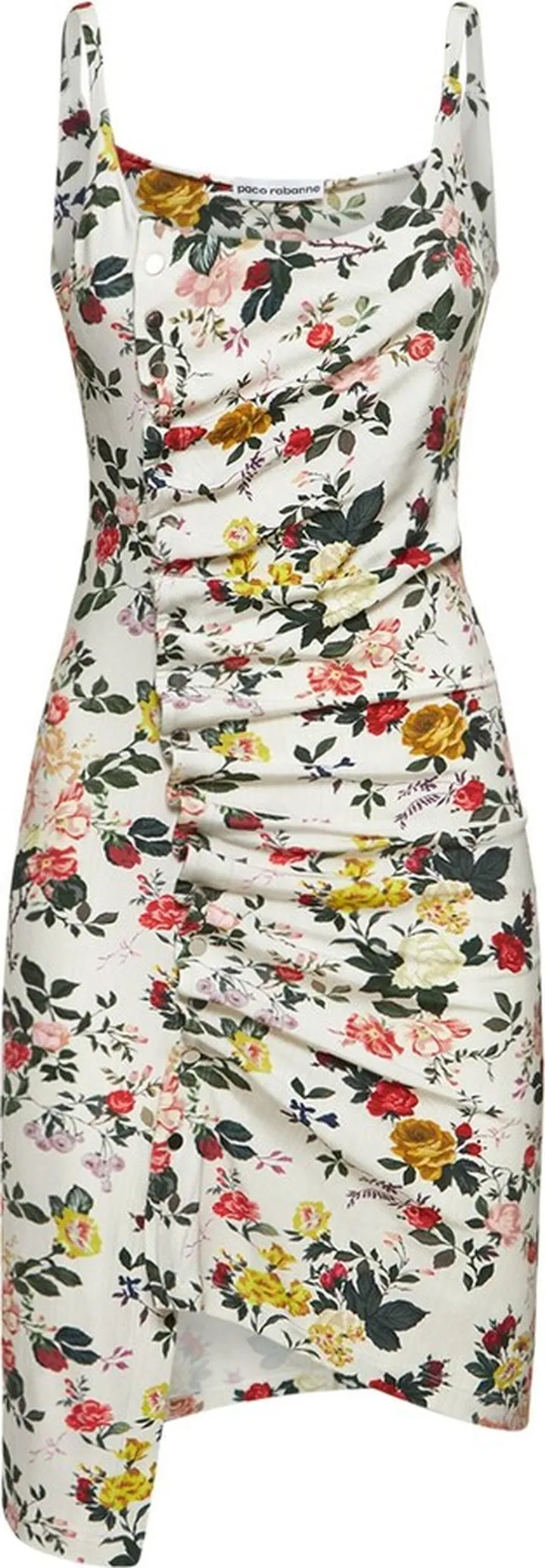 Viscose jersey printed mini dress