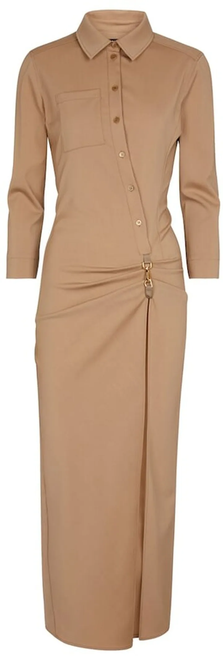 La Robe Jocou stretch-wool midi dress