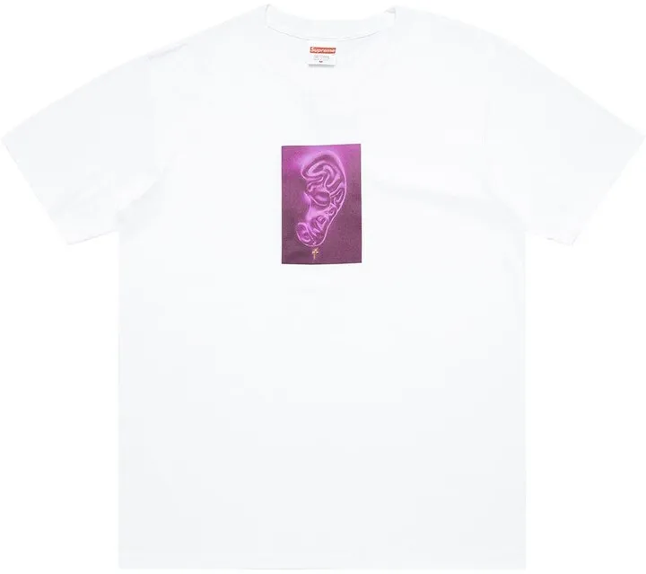 Ear-print T-shirt