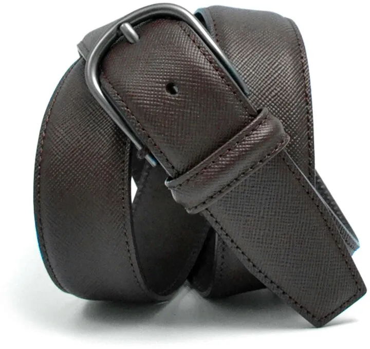 Anderson's Classic Brown Stitched Nappa Belt