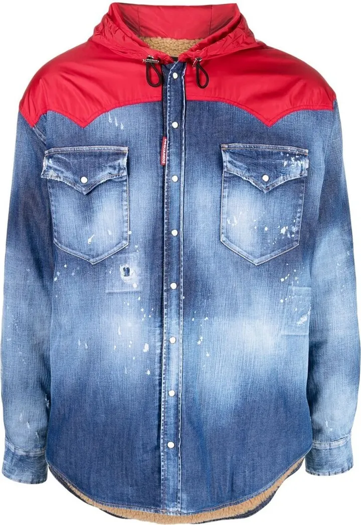 Hooded Hybrid Denim Jacket