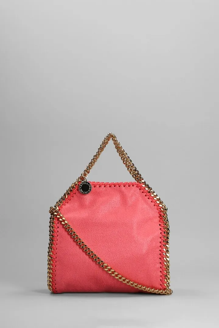 Hand Bag In Rose-pink Polyester