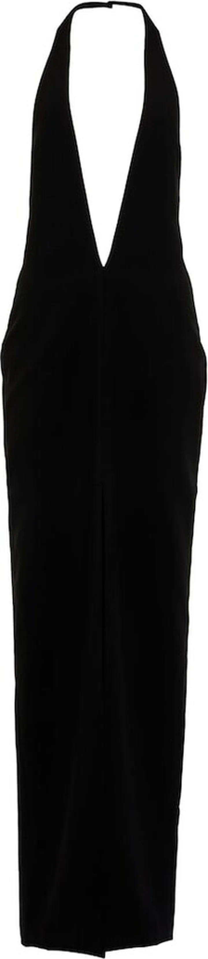 Halter-neck gown