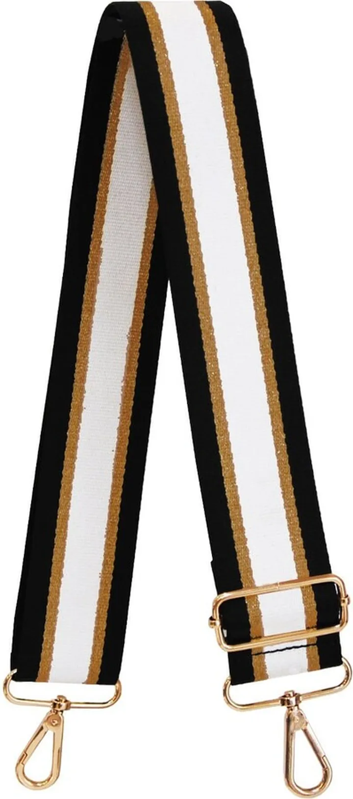 Johnny Loves Rosie - Luxe Tan Stripe Bag Strap