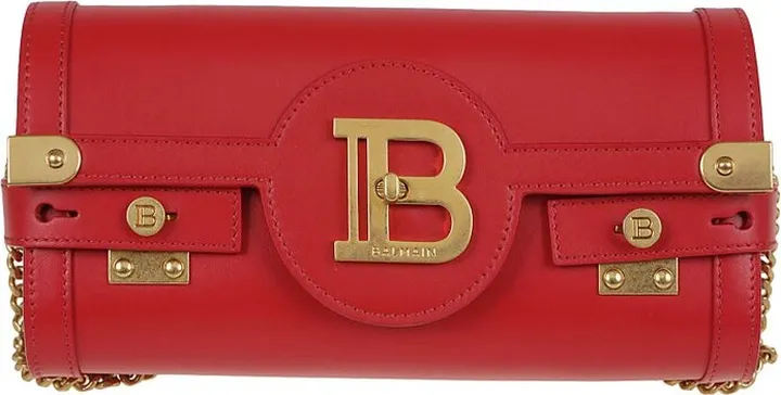 Balmain Logo Plaque Shoulder Bag