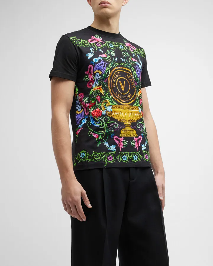 V-Emblem Garden Tee