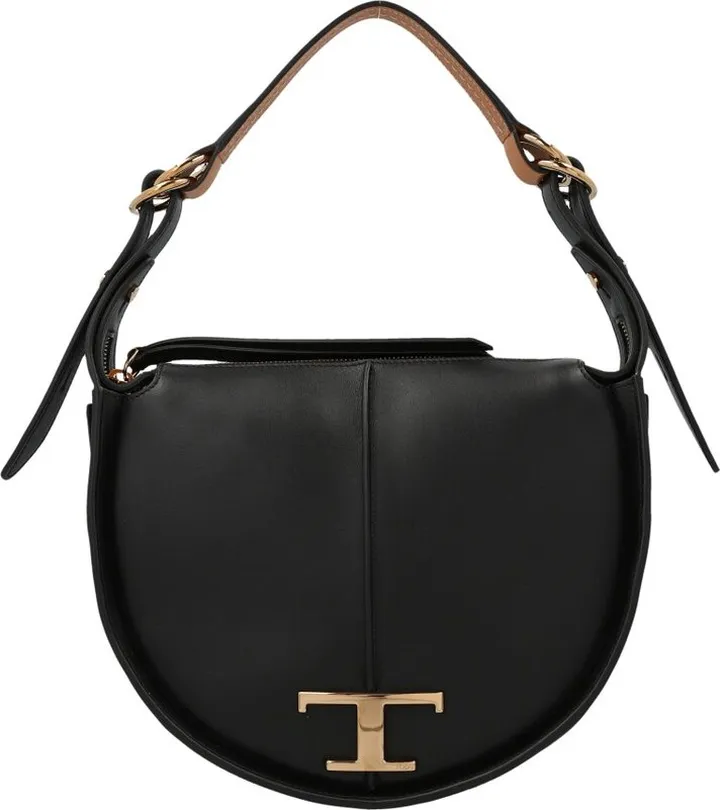 Tod's Logo Plaque Shoulder Bag