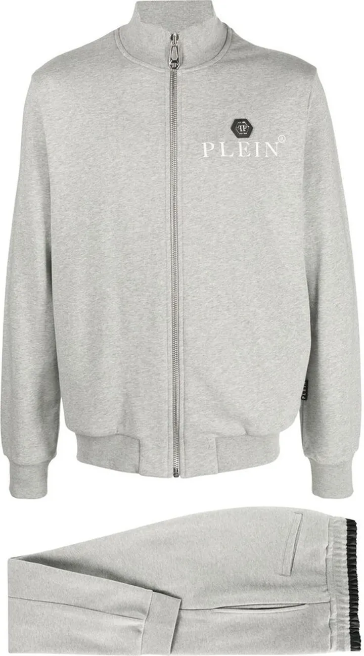 Logo-Plaque Tracksuit Set