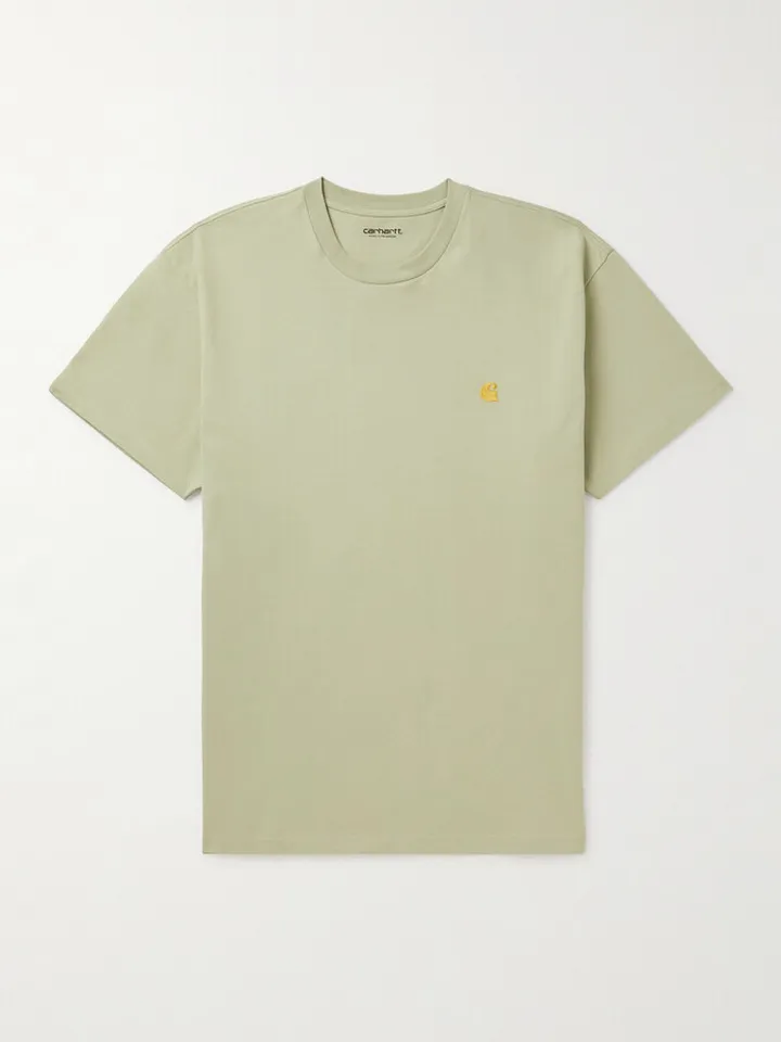 Chase Logo-Embroidered Cotton-Jersey T-Shirt