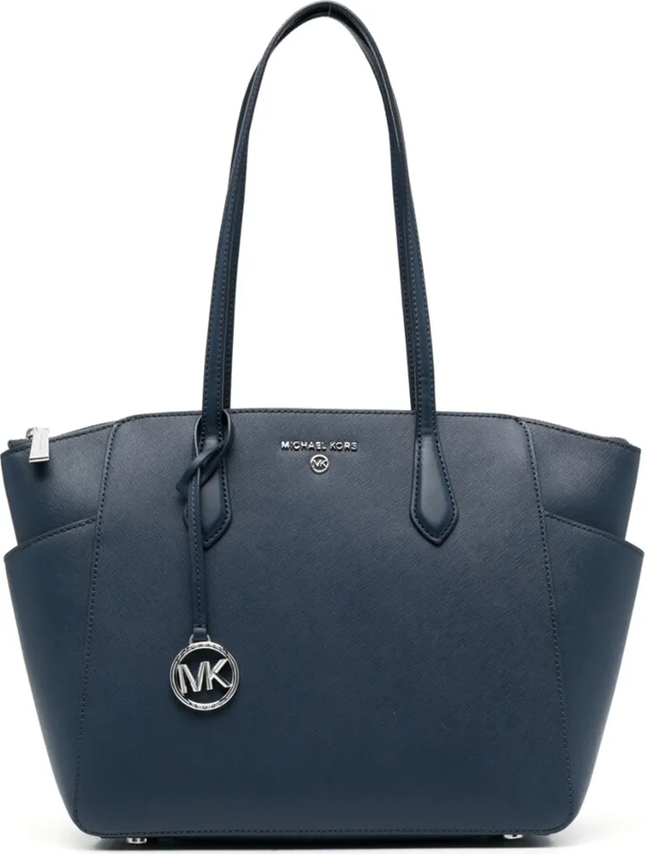 Patent-Finish Tote Bag