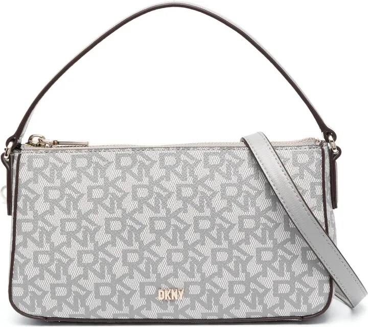 Monogram-Pattern Shoulder Bag