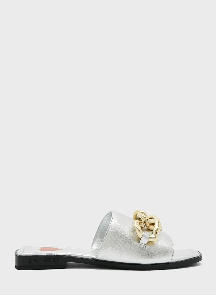 Heart Chain Sandals