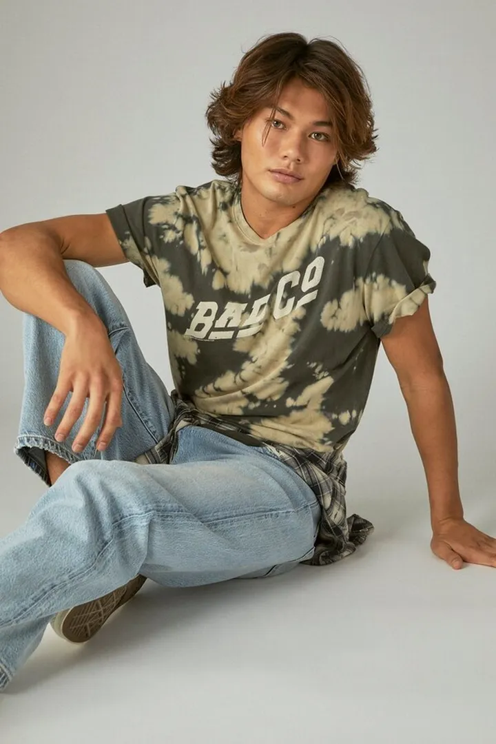 Bad Company Tie Dye Graphic Tee