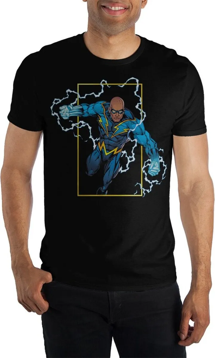 DC Comics Black Lightning Electrify Short-Sleeve T-Shirt-Small