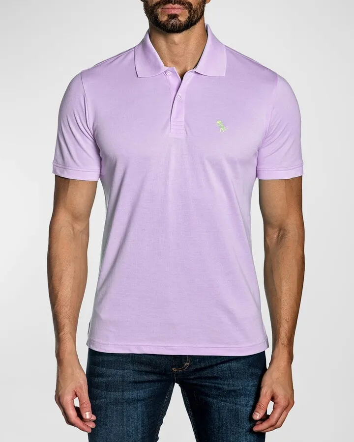 Men's Pima Cotton Knit Polo Shirt