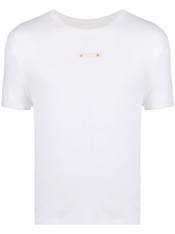 label-detail T-shirt
