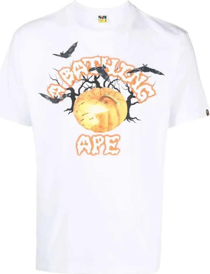 graphic-print cotton T-shirt