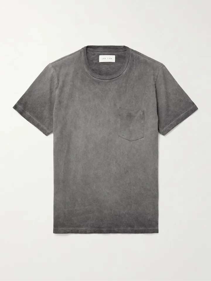 Distressed Cotton-Jersey T-Shirt