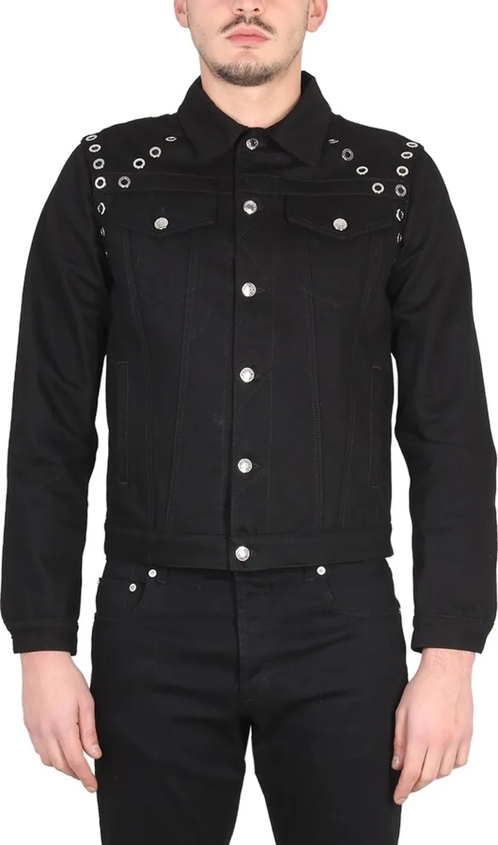Denim Jacket With Studs