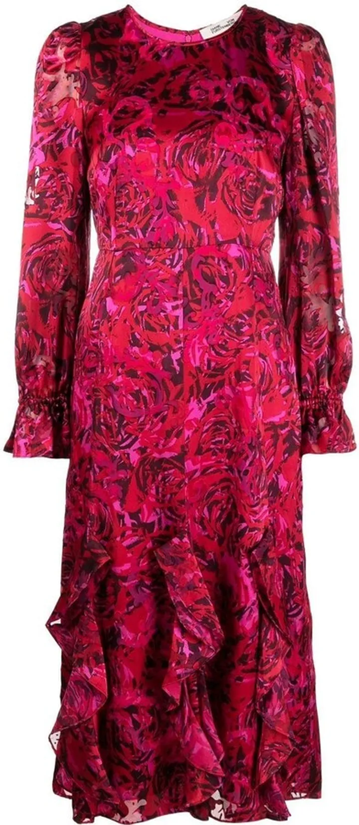 Iva ruffled dress