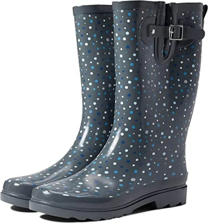 Western Chief Printed Tall Rain Boot (Micro Dot) Women's Rain Boots