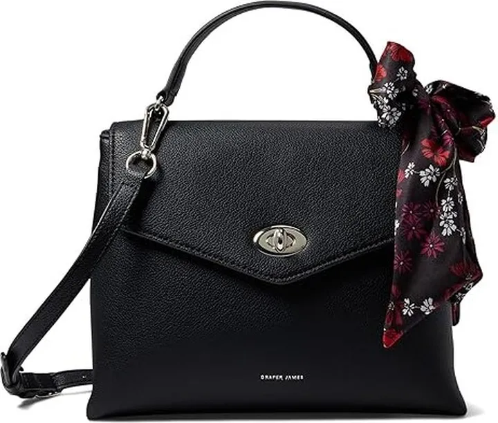 Draper James Sawyer (Black) Cross Body Handbags