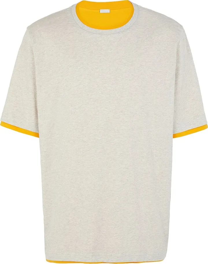 Organic Cotton Reversible Oversize T-shirt T-shirt Ivory