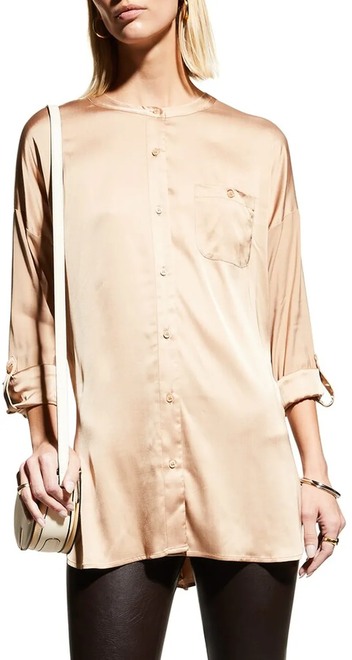 Eco-Satin Shirt