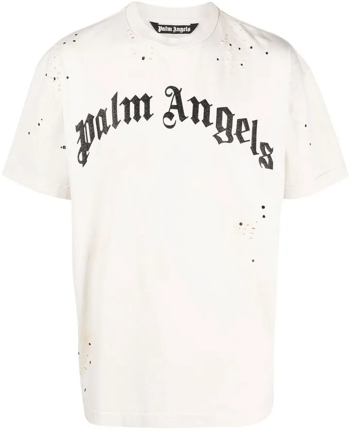 logo-print T-shirt