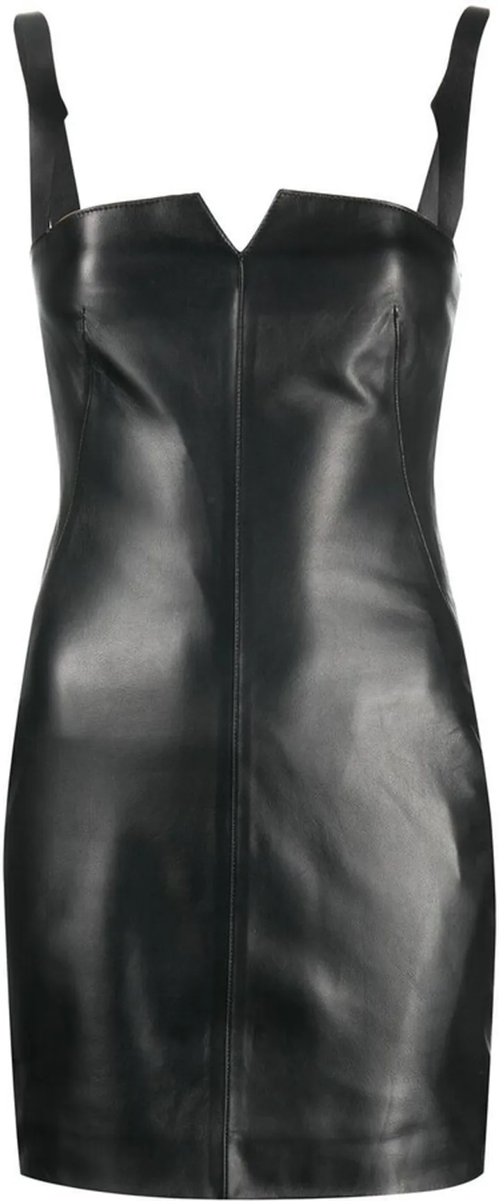Leather Mini Dress